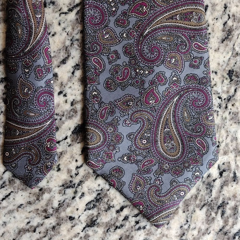 Christian Dior Monsieur Silk Vintage Tie 58" - Picture 2 of 12